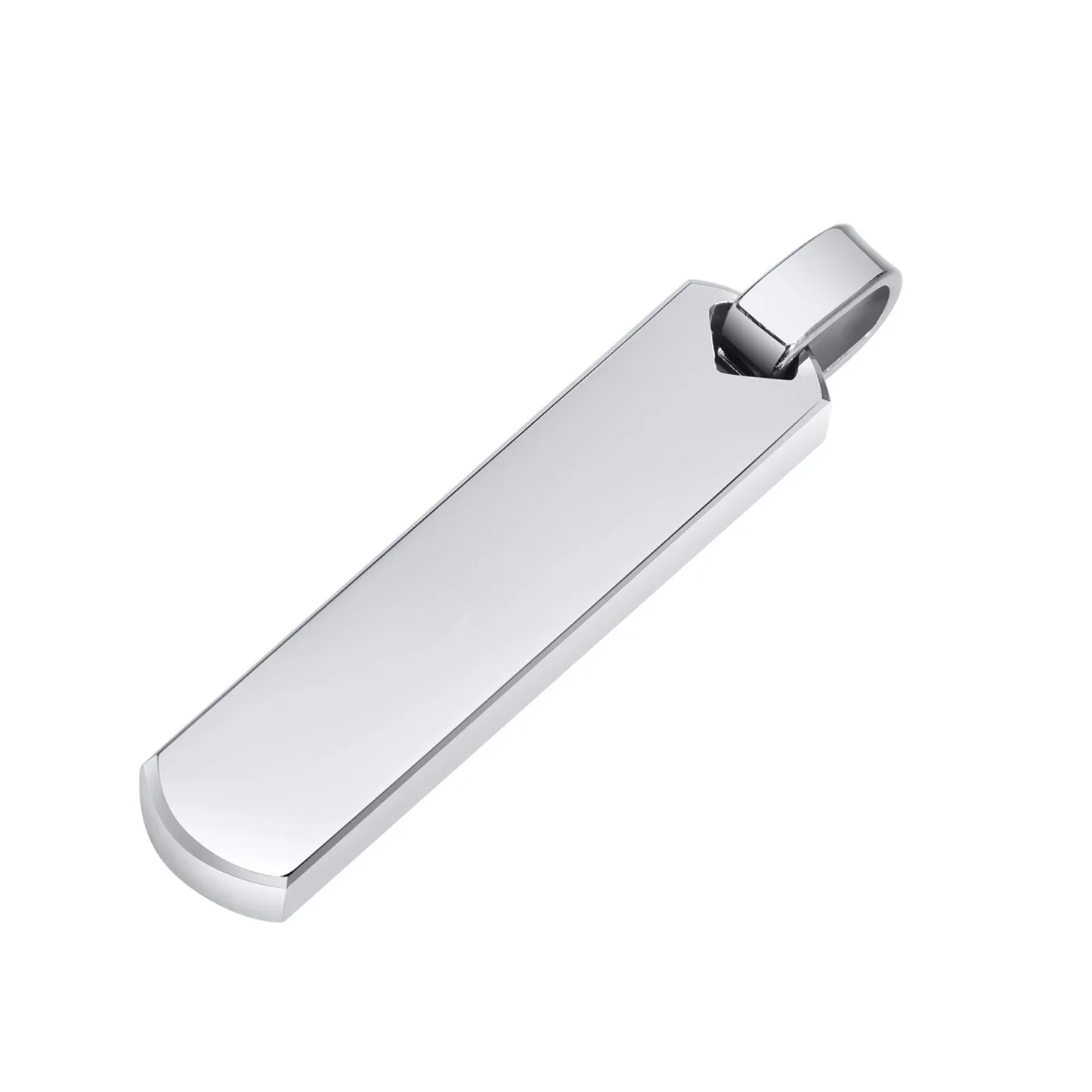 Contemporary Edge Chain -Silver