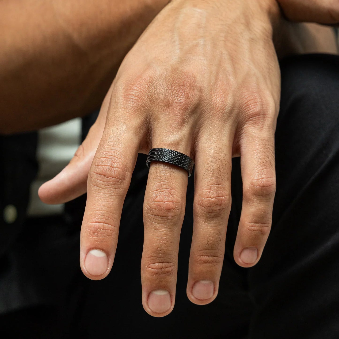 Keffiyeh Ring Men