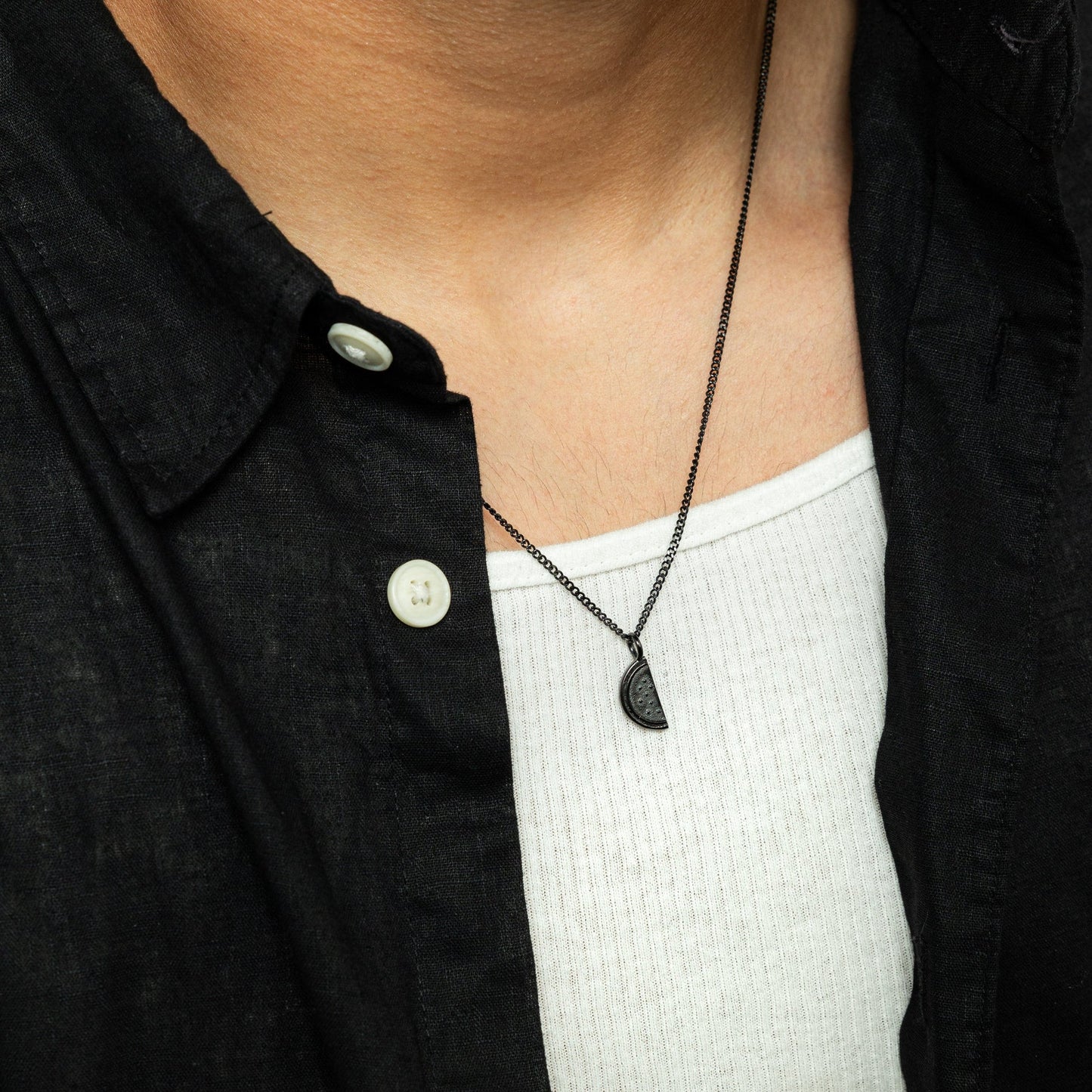 Palestinian Watermelon Necklace Men