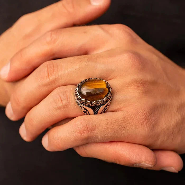 TIGER EYE RING