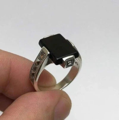 Falcon Onyx Ring-