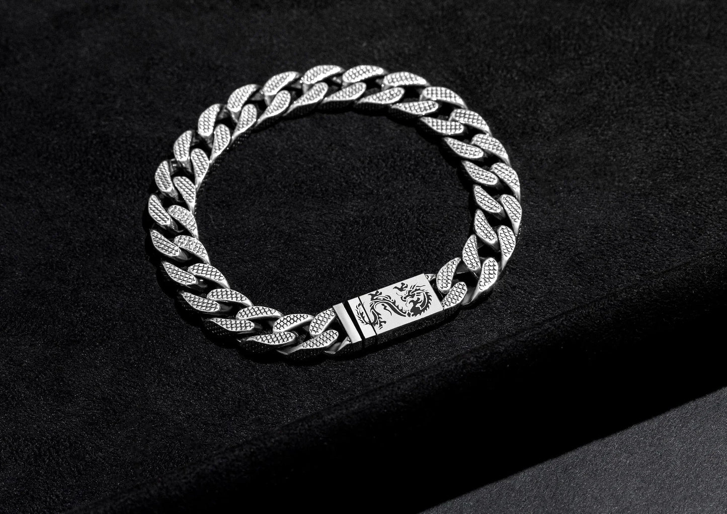 Zen Balance Revolving Medallion Men Bracelet