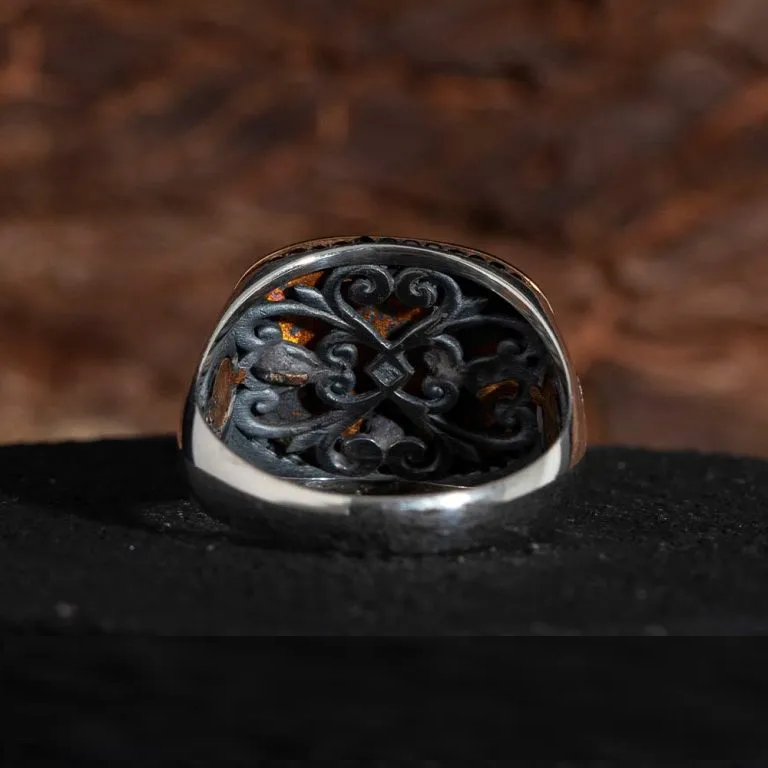 Ala Collection Tiger Eye Men Ring